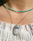 Thin Turquoise Necklace / Chocker