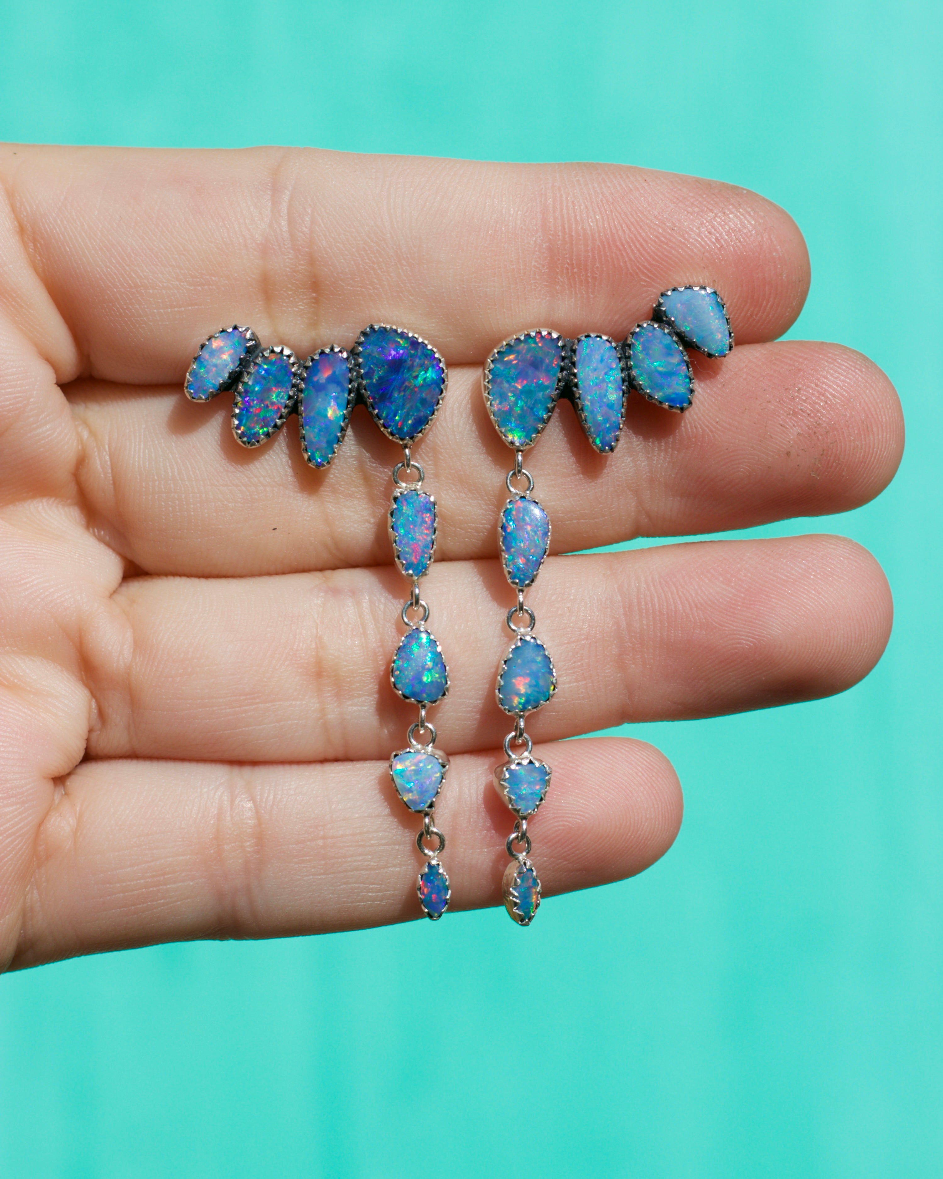 Opal Land Earrings