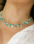 Serena Necklace in Turquoise