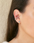 White Opal Ear Cuff