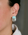 Fringe Earrings in Turquoise - PRE ORDER