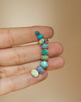 Skinny Turquoise & Opal Ear Cuff n.5