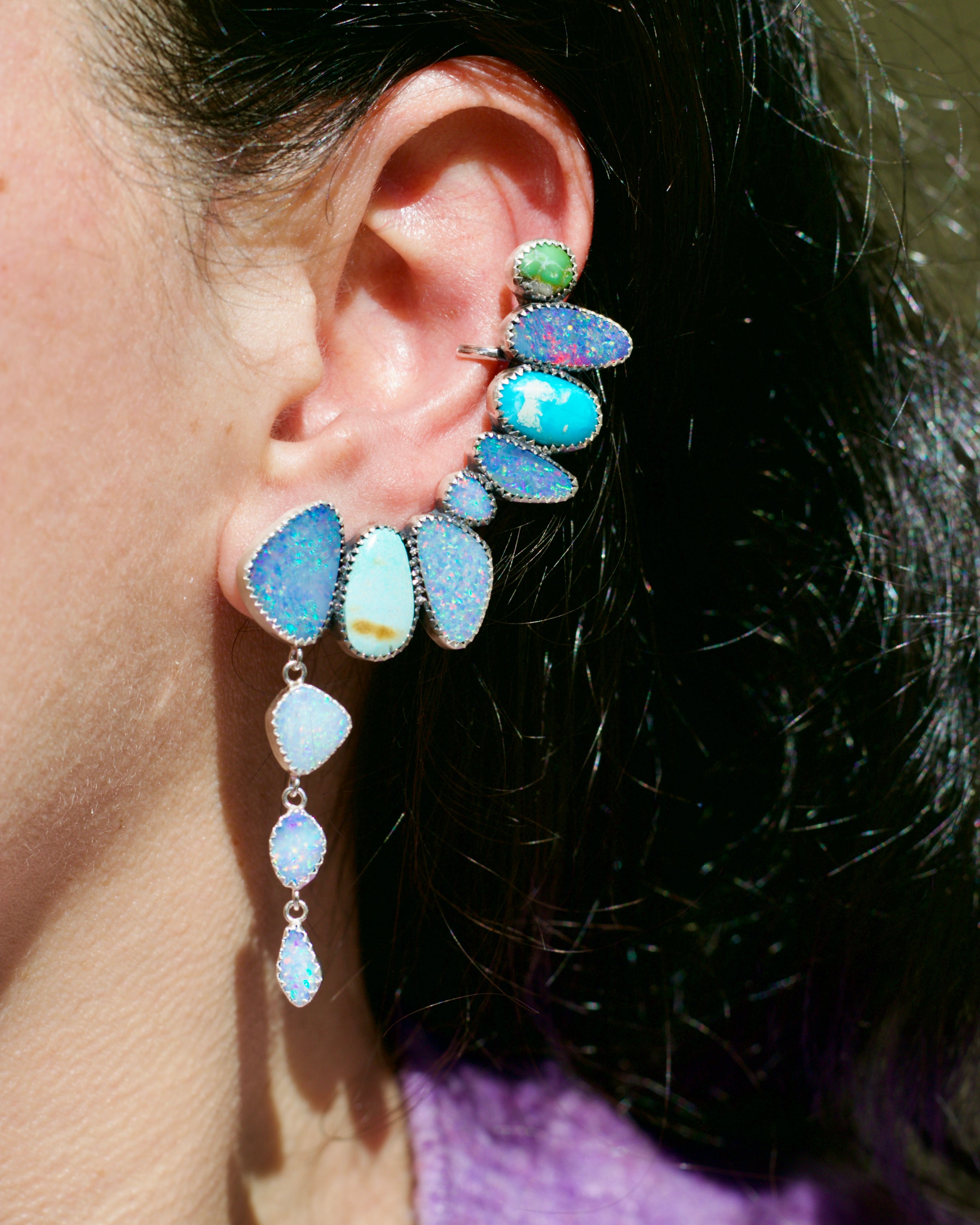 Waterfall Ear Climber / Cuff
