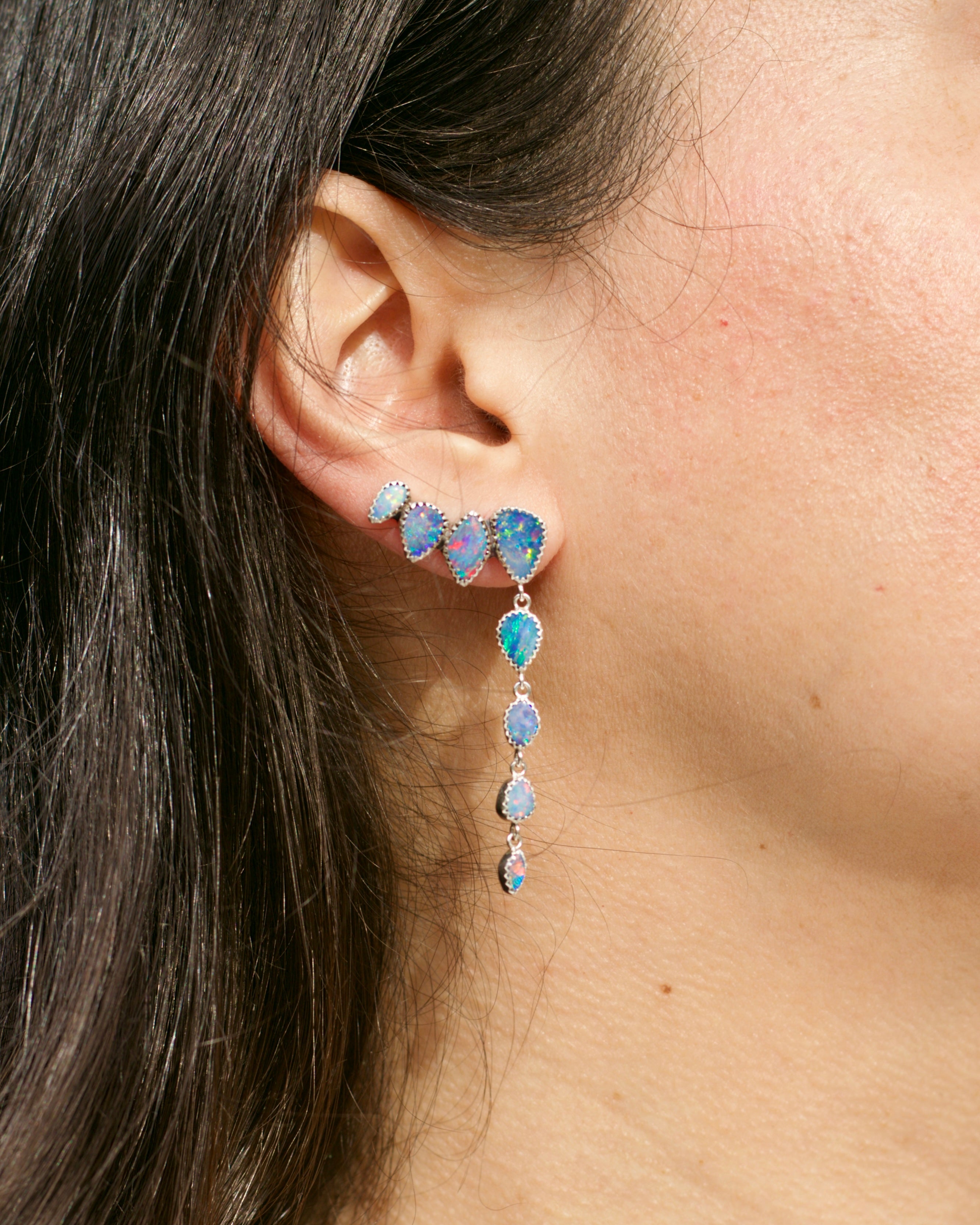 Opal Land Earrings