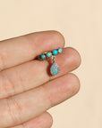 Drops Ear Cuff - Opal & Turquoise