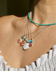 Opal and Shell Necklace 