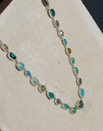 Tenis Necklace in Turquoise