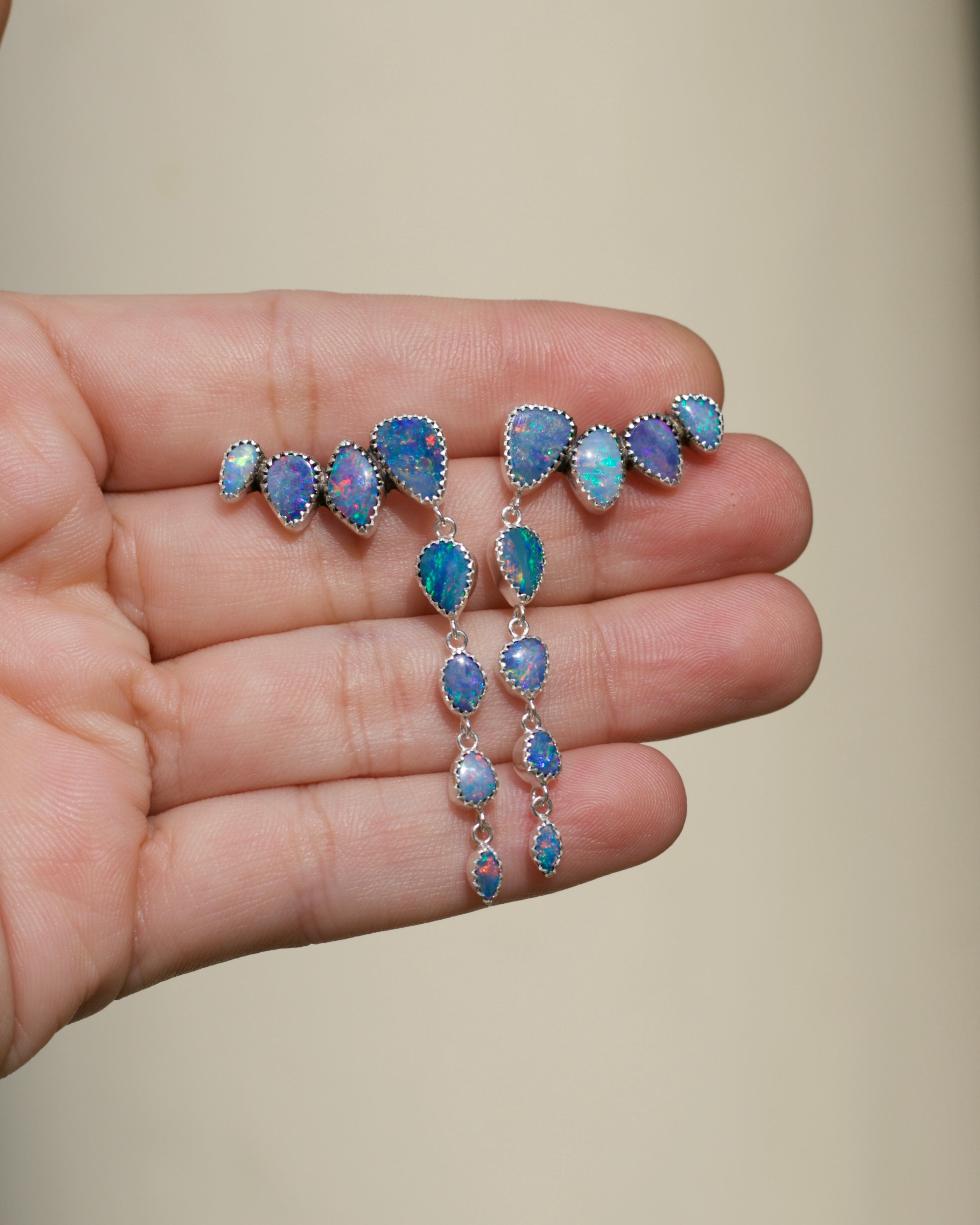 Opal Land Earrings