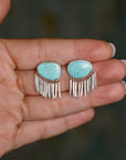 Fringe Earrings in Turquoise - PRE ORDER