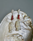 Carved Fish Earrings