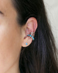 Mixed Turquoise Ear Cuff