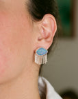 Fringe Earrings in Opal - PRE - ORDER