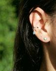 Droplet Ear Cuff - Opal