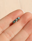 Opal Huggie Ear Cuff