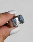 Floral Aplique Opal Ring