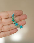 Skinny Turquoise Ear Cuff n.2