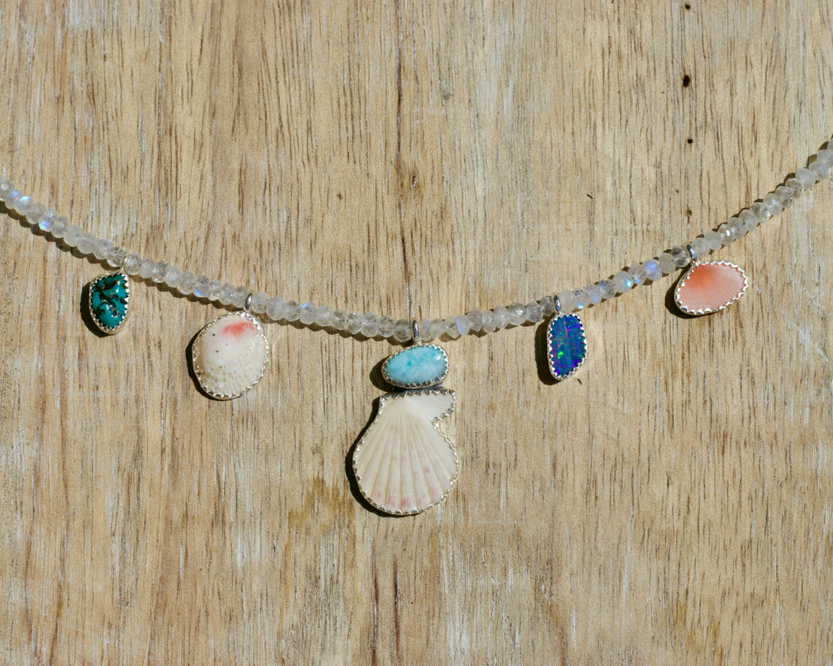 Mermaid Necklace Larimar