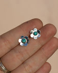 Party on your ears Turquoise Studs