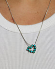 Carry On Pendant in Turquoise
