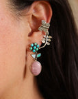 Living Nature Earrings and Cuff