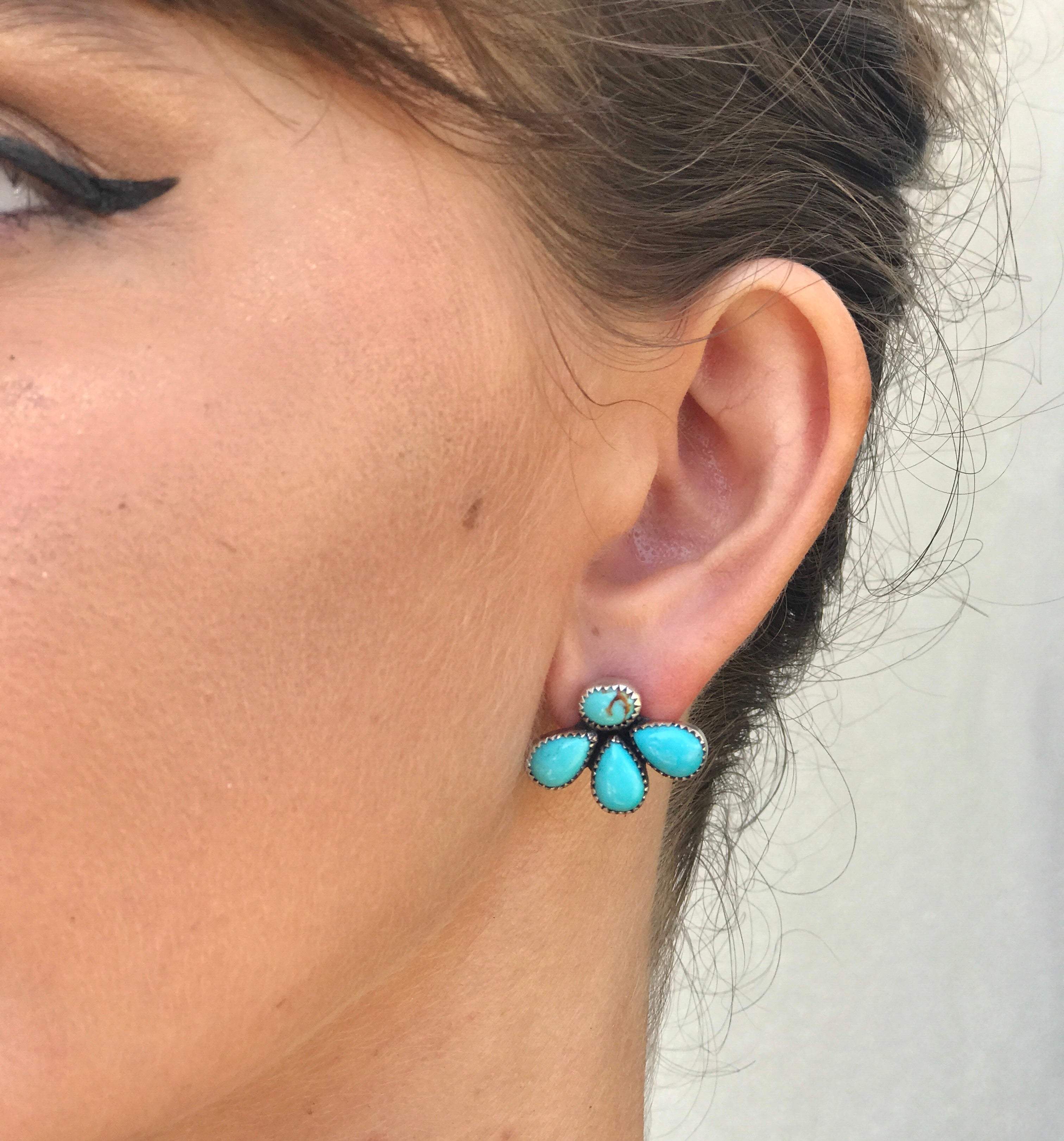Turquoise India Earrings