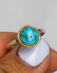 14k Gold Turquoise ring