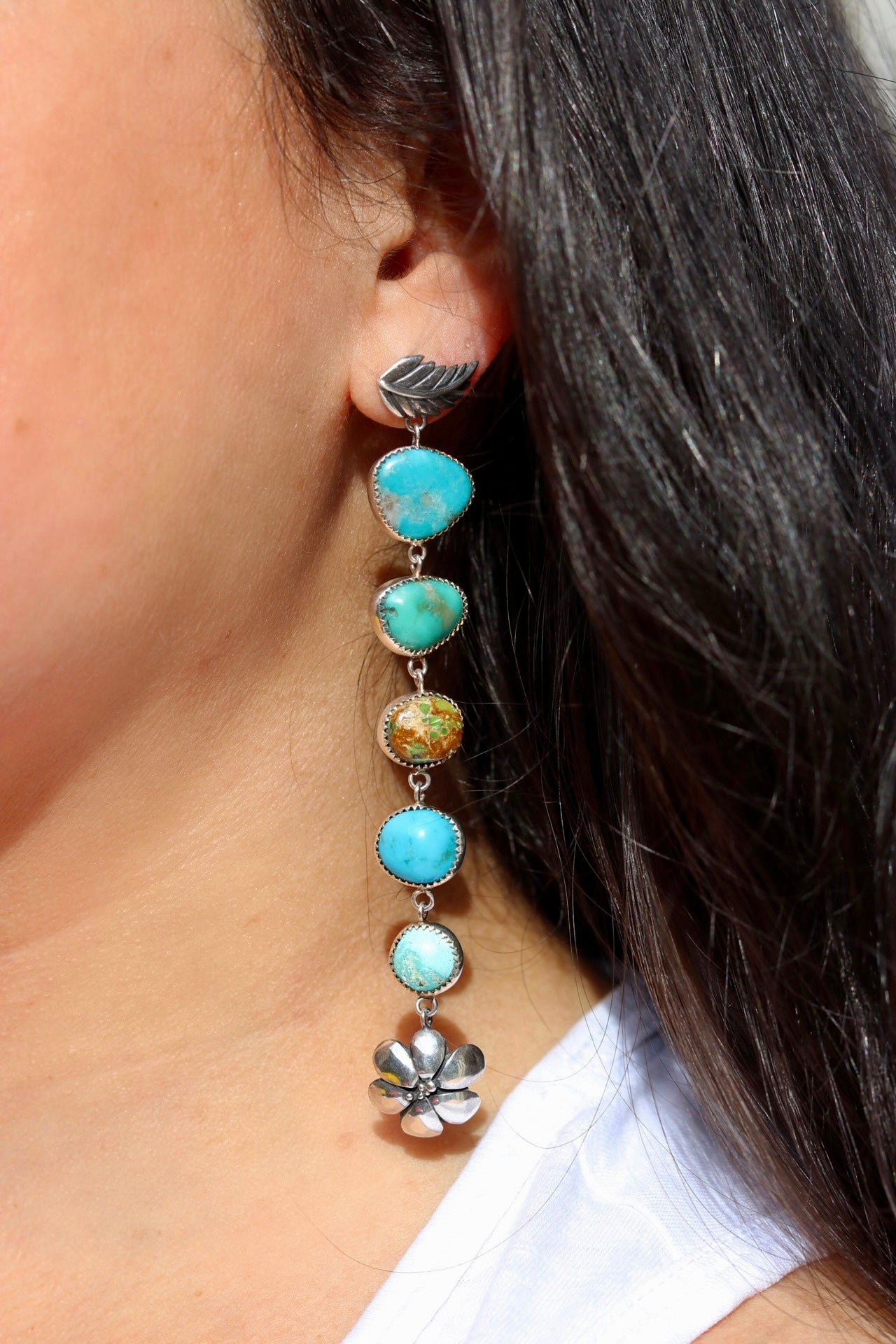 Vida Turquoise Earrings. n.1