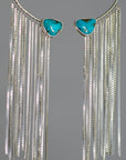 Flow Earrings Turquoise