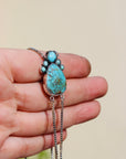 Turquoise Dancing Necklace n.2