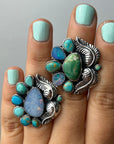 Opal Mermaid ring