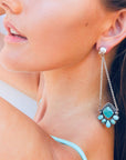 Turquoise Drop Earrings