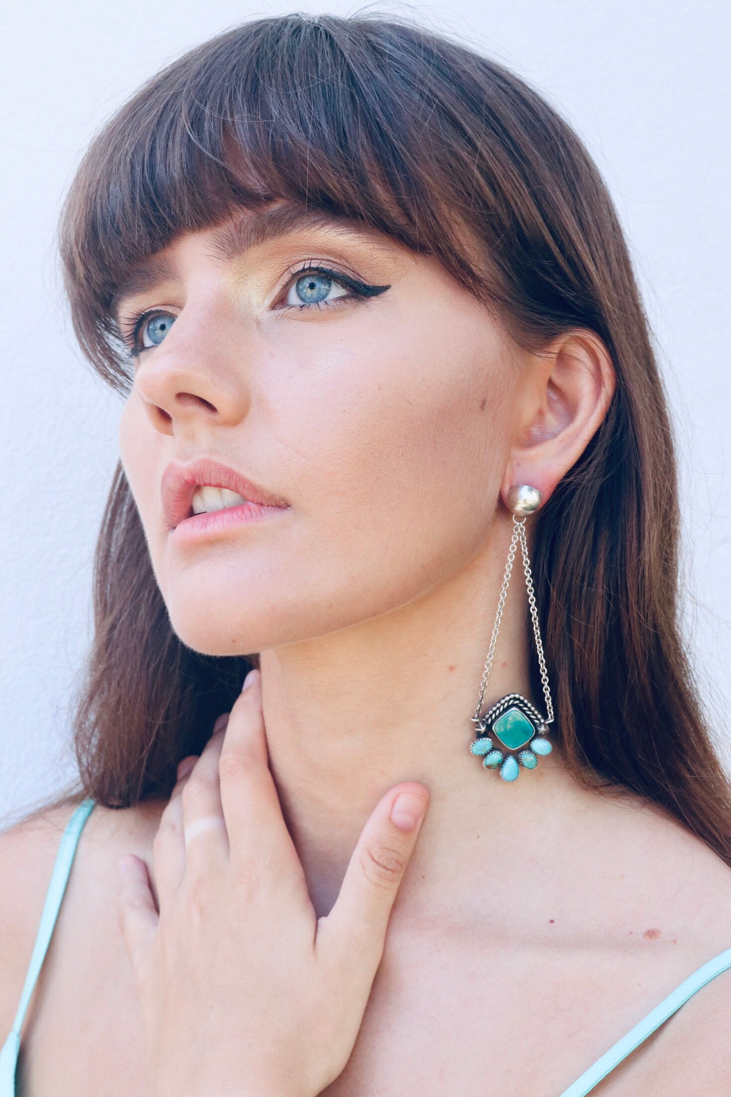 Turquoise Drop Earrings