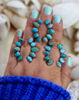 Open Arms Turquoise Ring