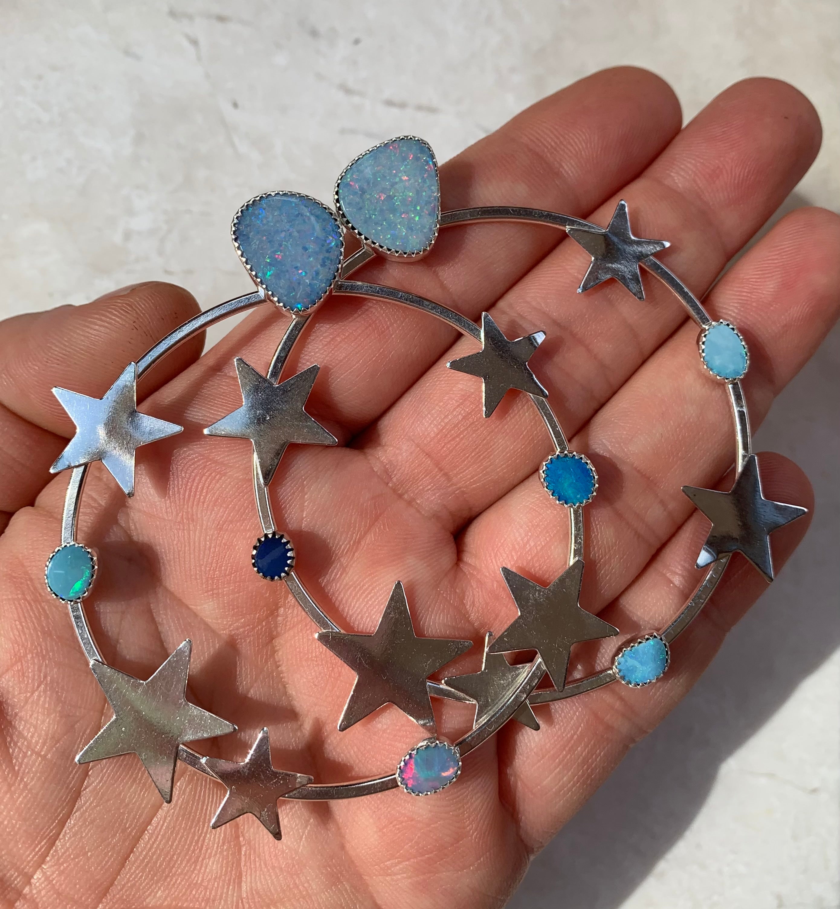 Find your Stars Hoops OPAL